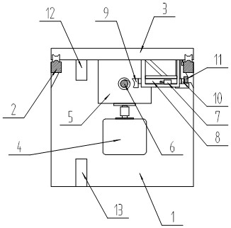 Short-distance fine-tuning machine base for automobile charging pile