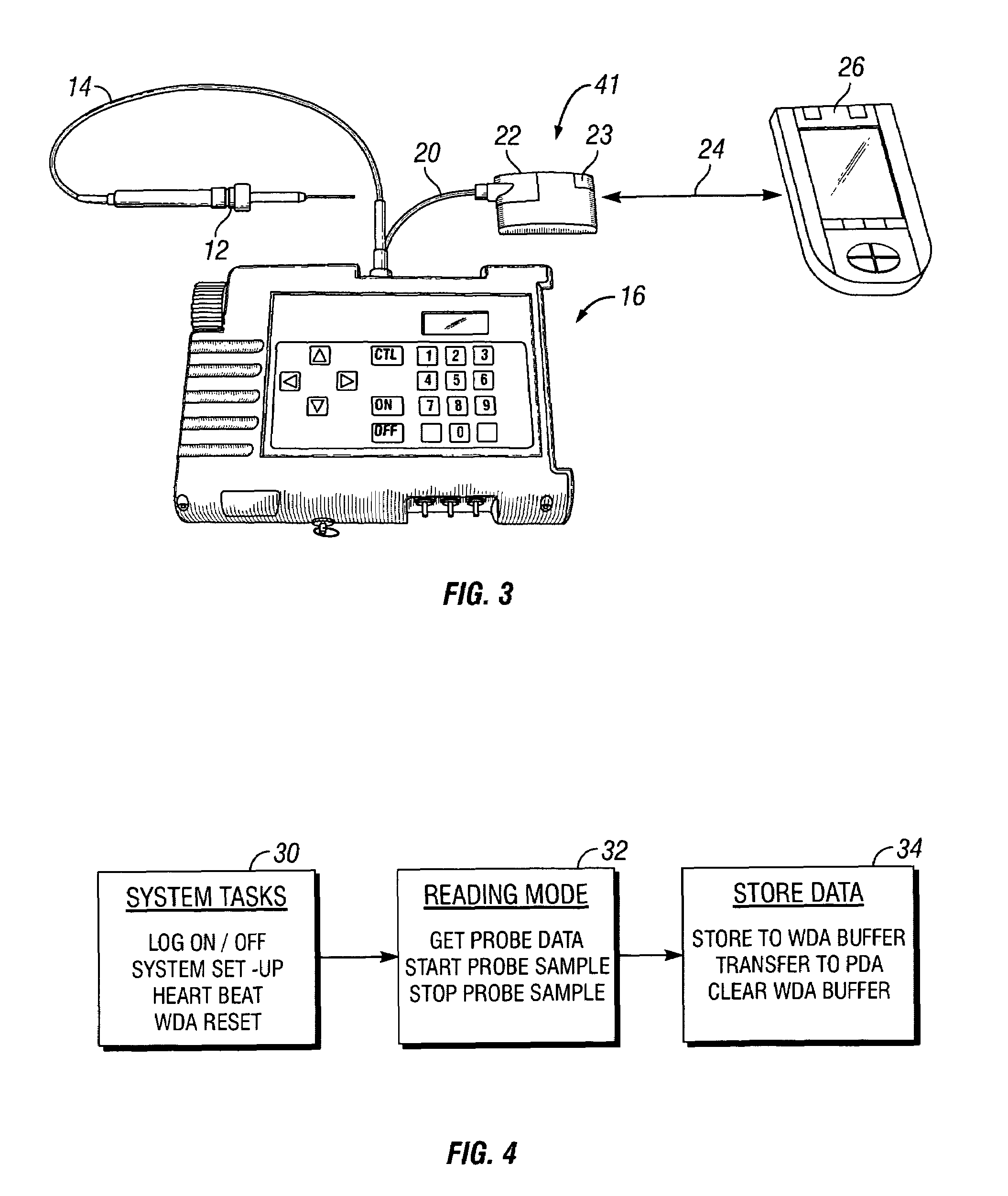 Apparatus and method for storing and transporting data related to vapor emissions and measurements thereof