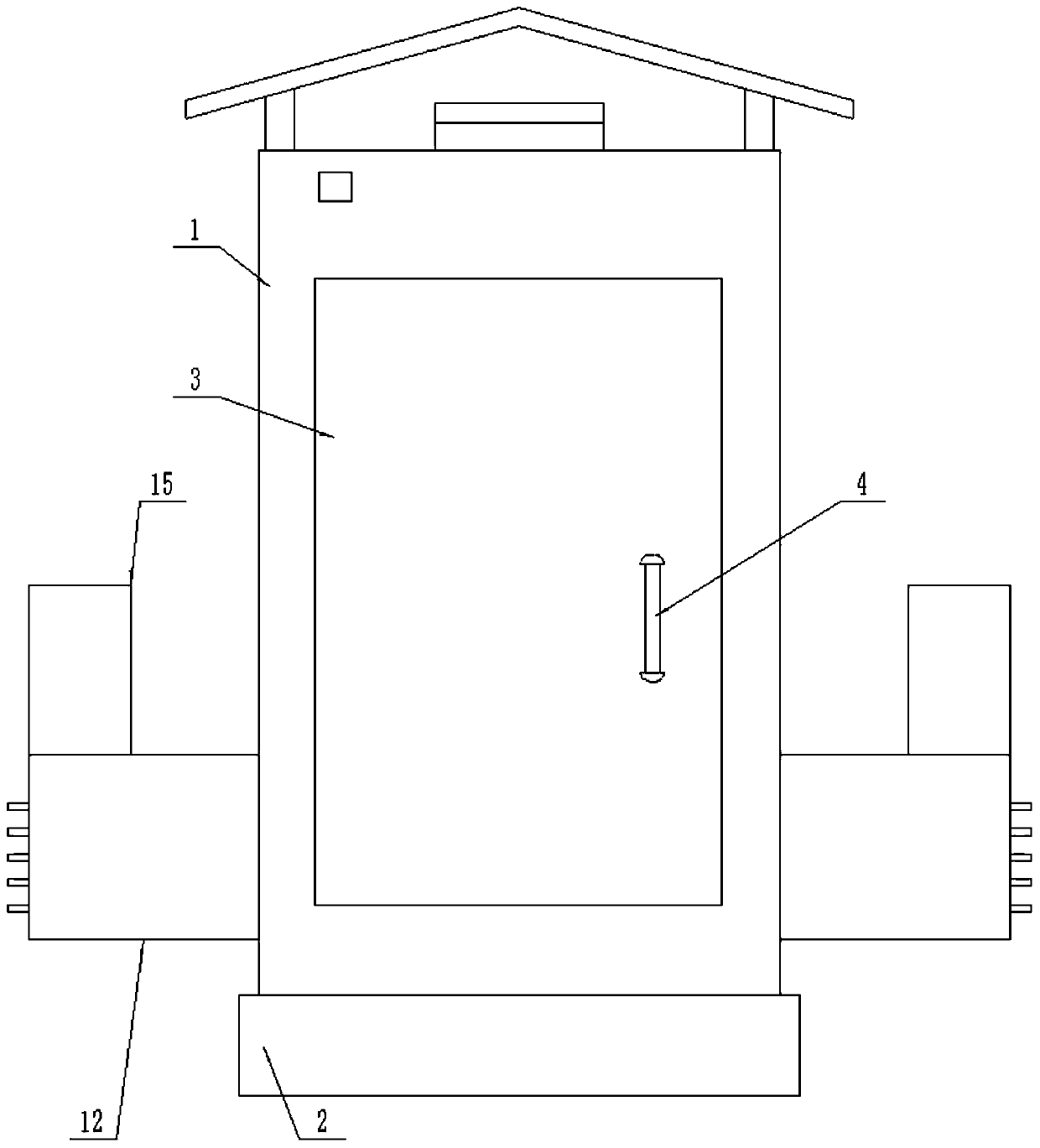 A power switch cabinet device for industrial automatic control system