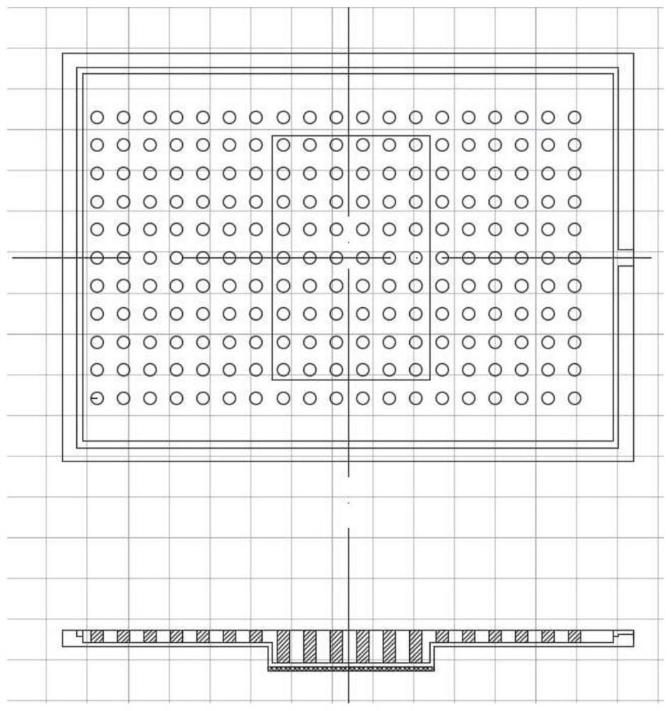 Composite VC radiator containing copper/diamond sintering wicks and preparation method thereof