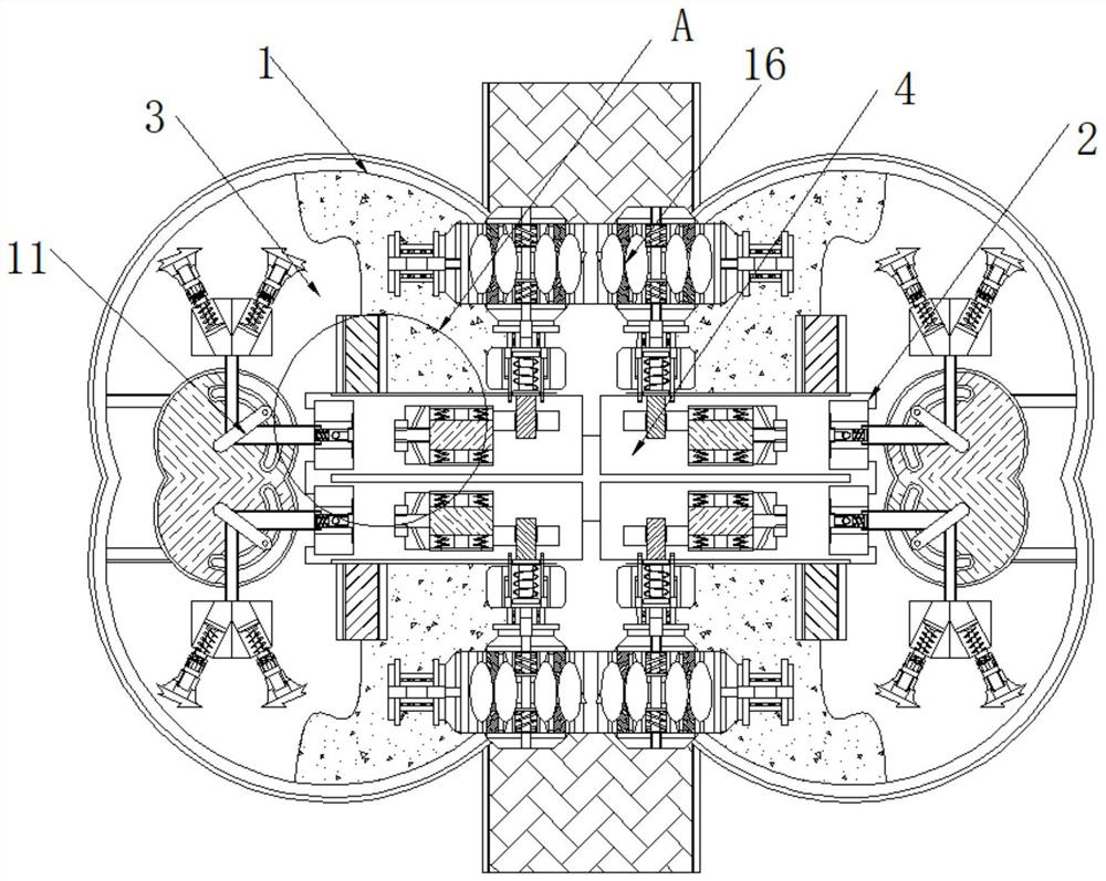 Processing equipment capable of improving emulsification quality of cosmetics and automatically introducing emulsifier