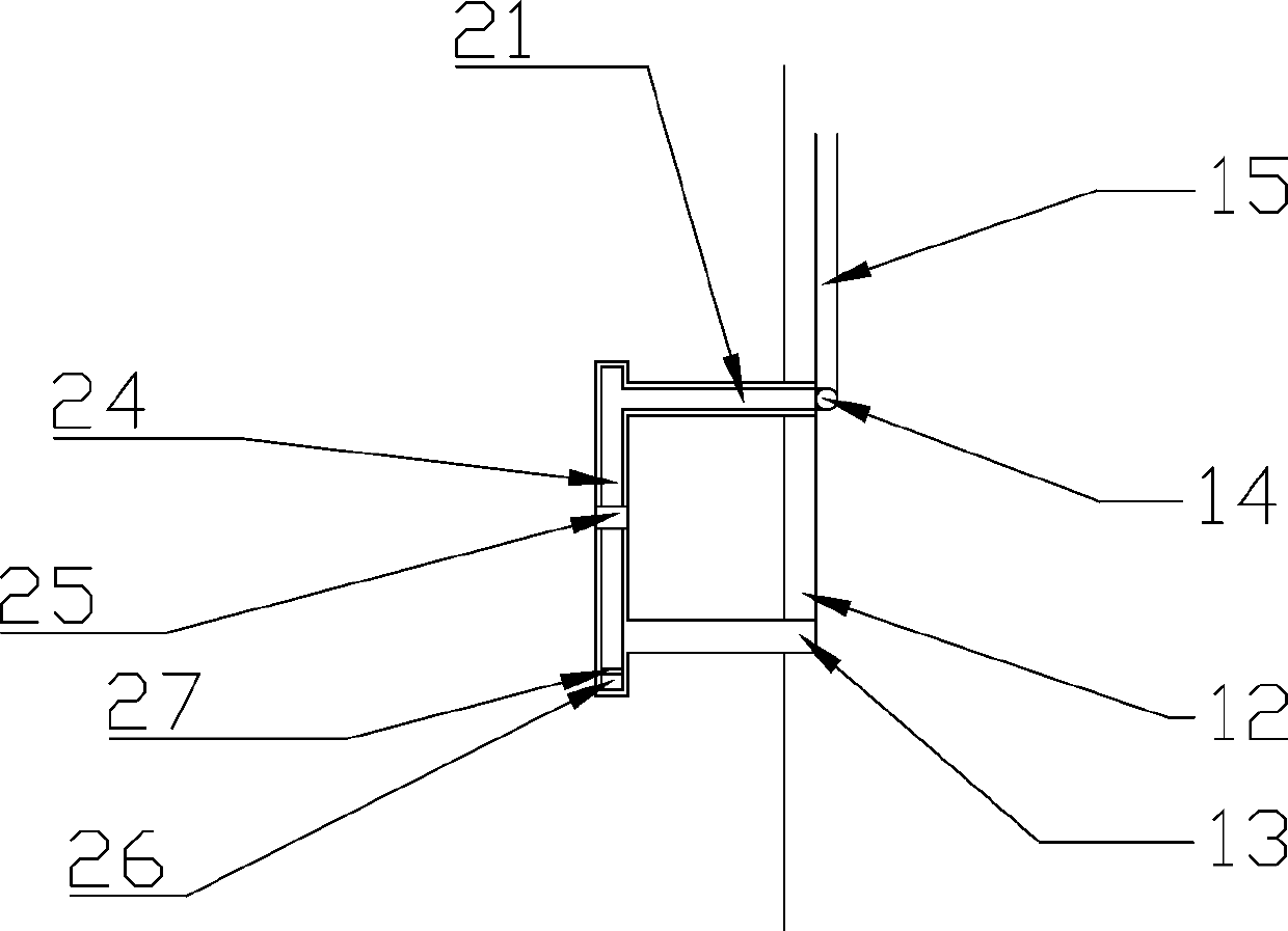 A curtain structure for turning flower pots