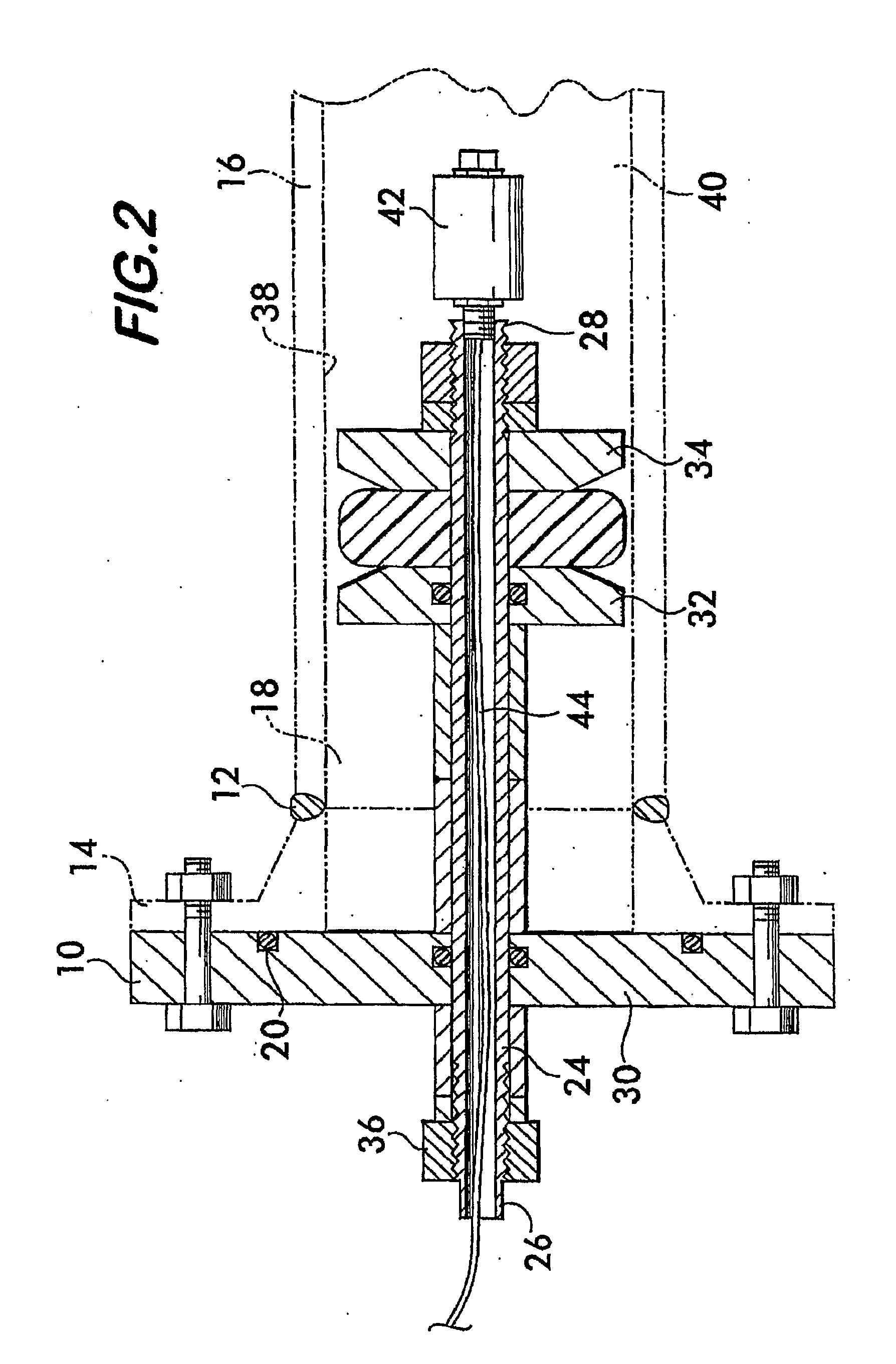 Test Plug and Method for Monitoring Downstream Conditions