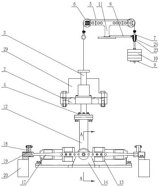 Measuring Mechanism in Ship Model Rotary Arm Test