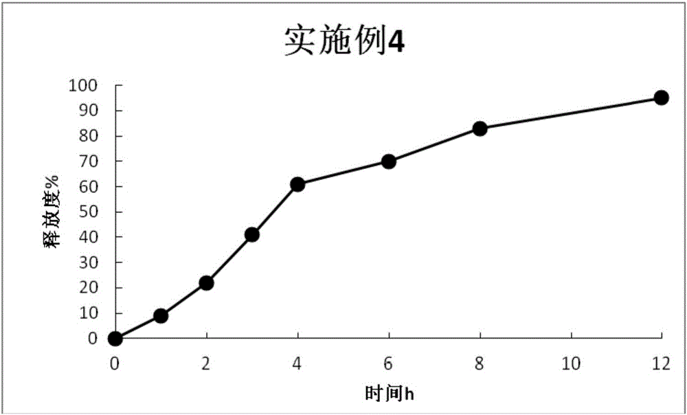 Sodium prasterone sulfate sustained-release capsule and preparation method thereof