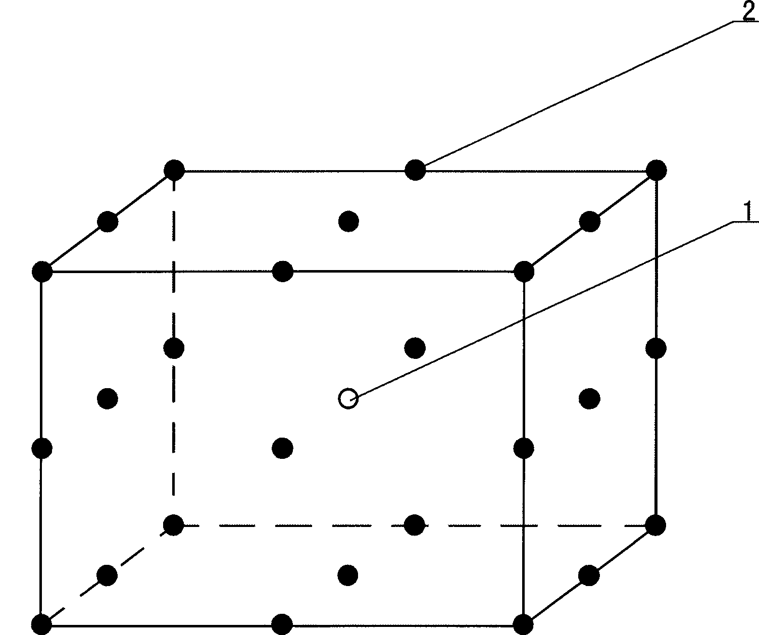 Real time three-dimensional image smoothing process method based on pattern processor