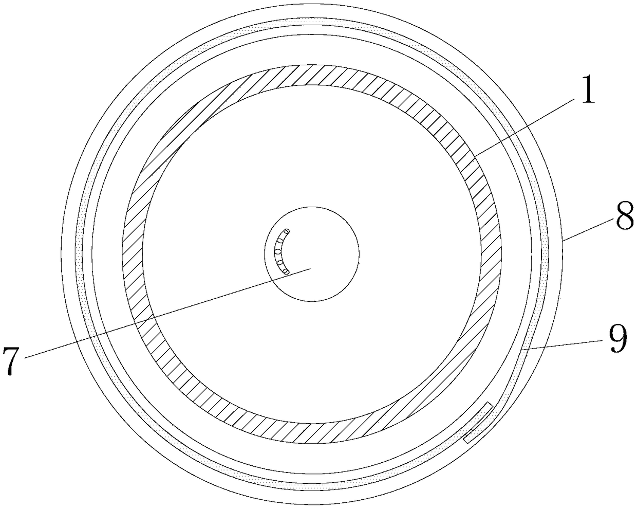 Structure of zoom LED lamp