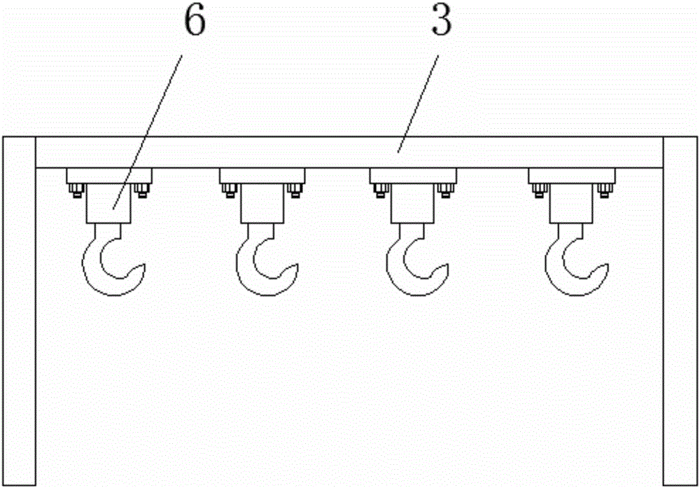 Distance adjustable working platform specially used for machining