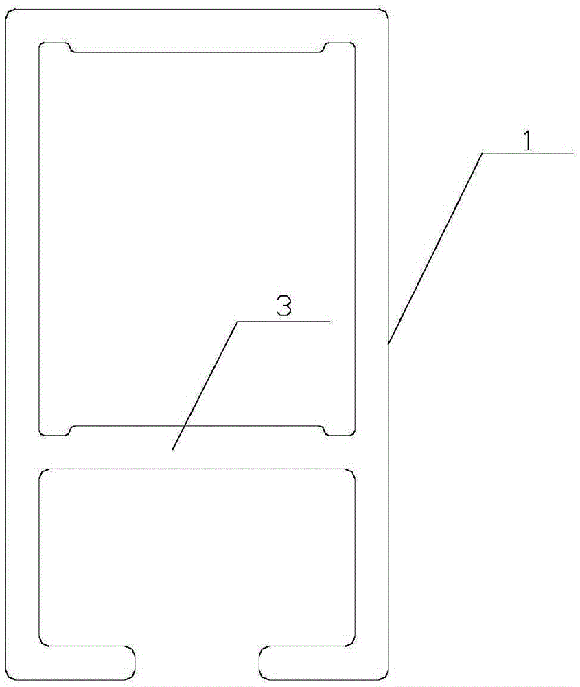 Glass fiber reinforced plastic electrically-operated door