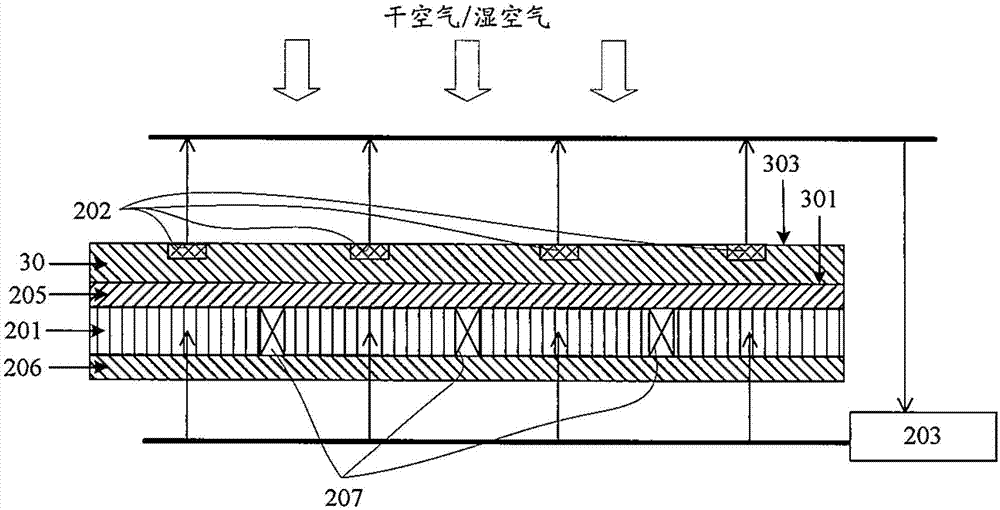 Method and system for measuring water drop collecting coefficient of aerodynamic surface