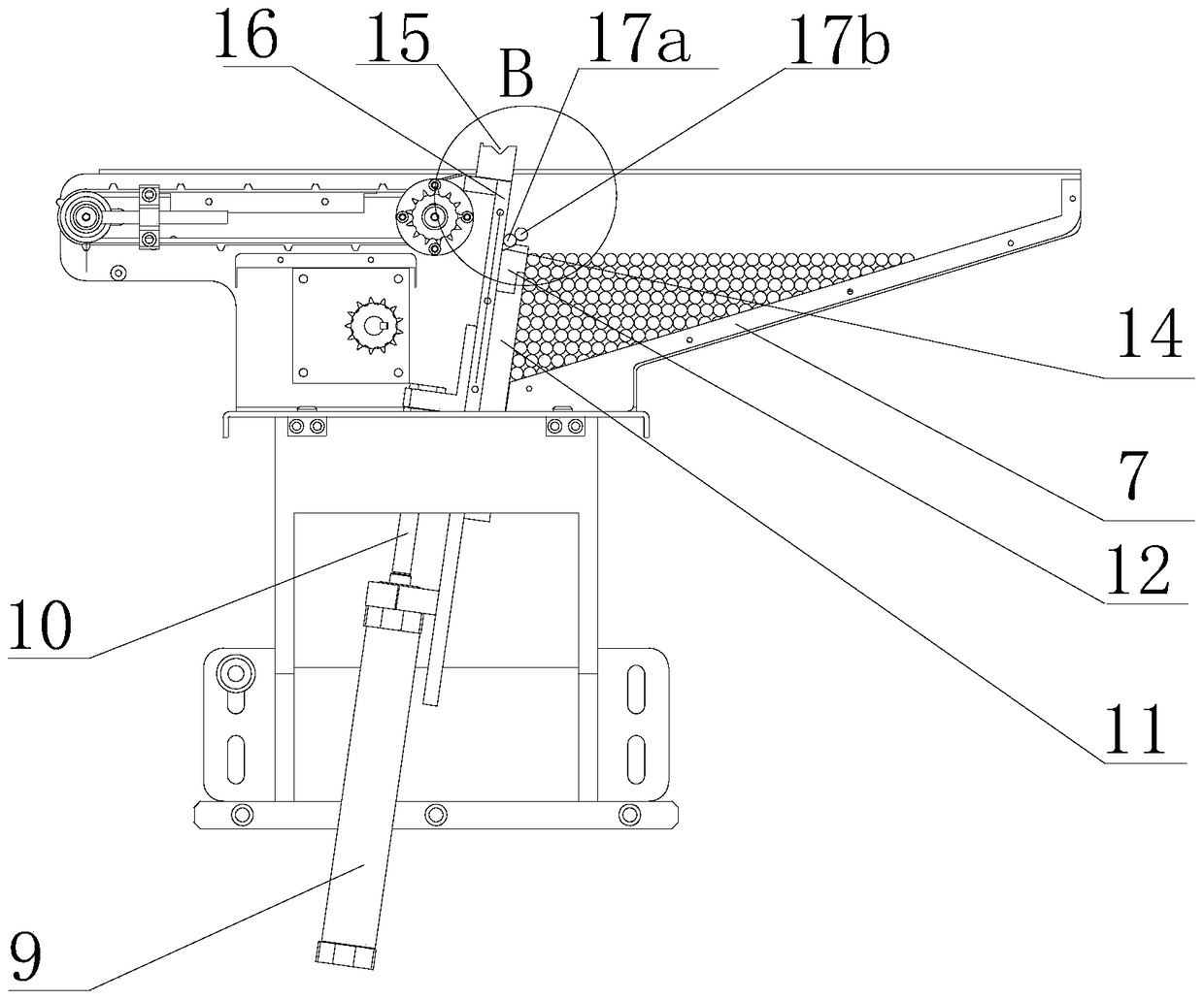 A manipulator clip feeding and ejecting device