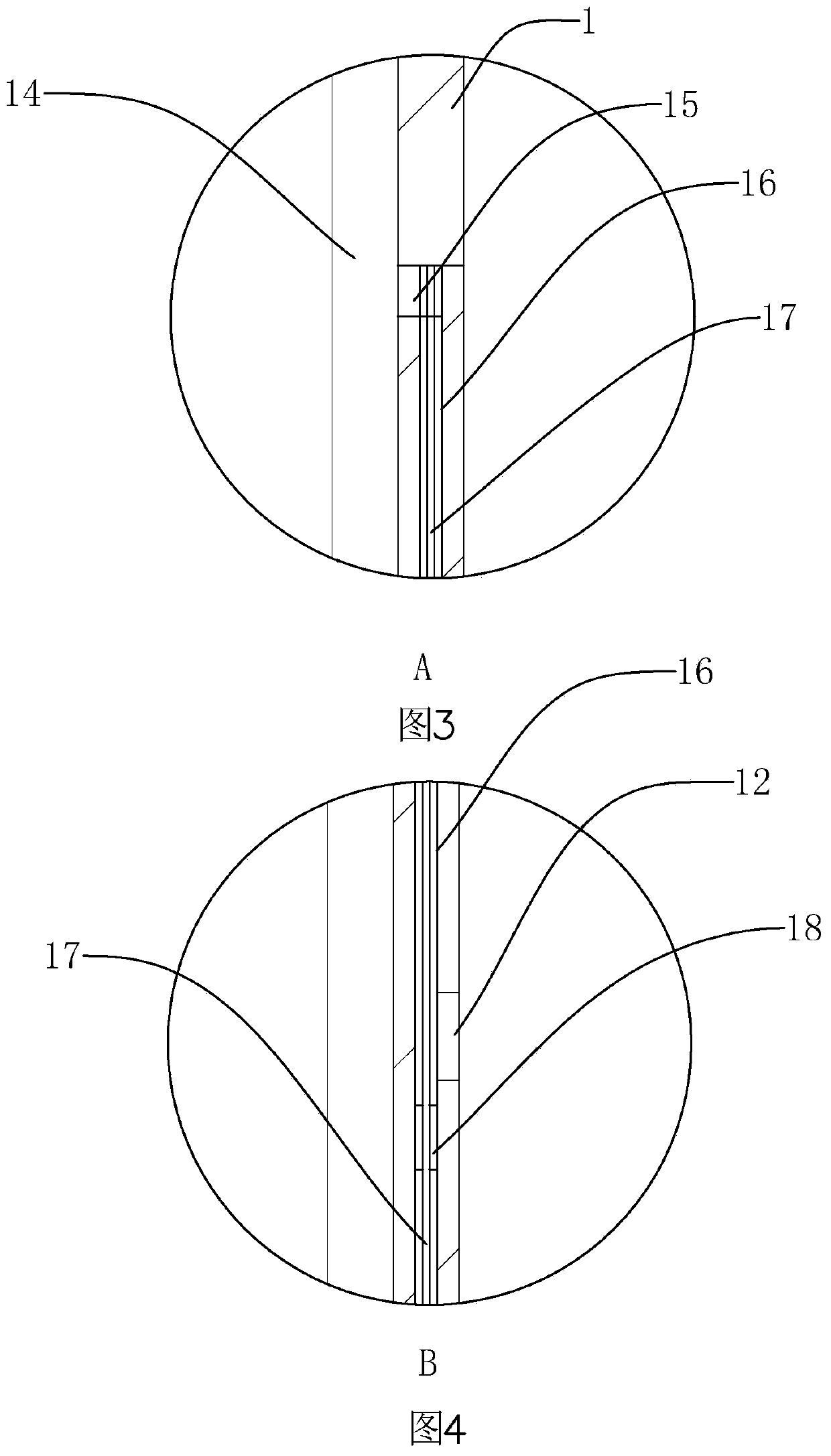 Lithium battery device for automobile