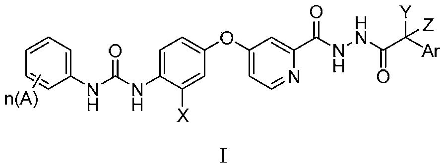 N'-aryl acetyl-o-pyridine hydrazide derivatives and its preparation method, pharmaceutical composition and application