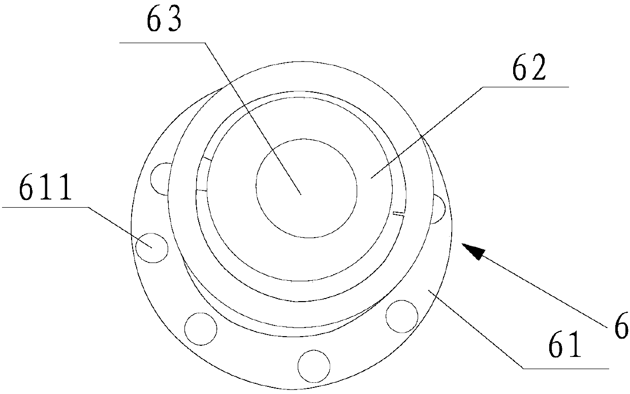 Elastic inner expansion automatic clamp