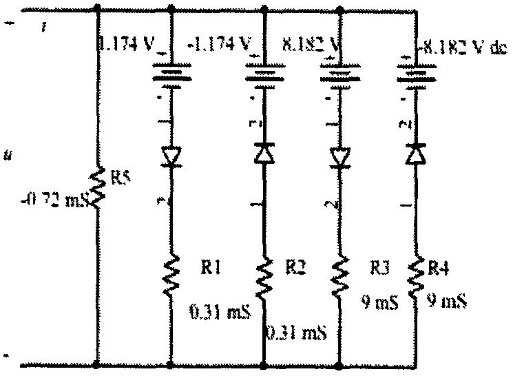 Negative resistance equivalence method for Chua's chaotic circuits