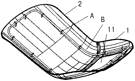 Wind shield of electric vehicle sun shading device
