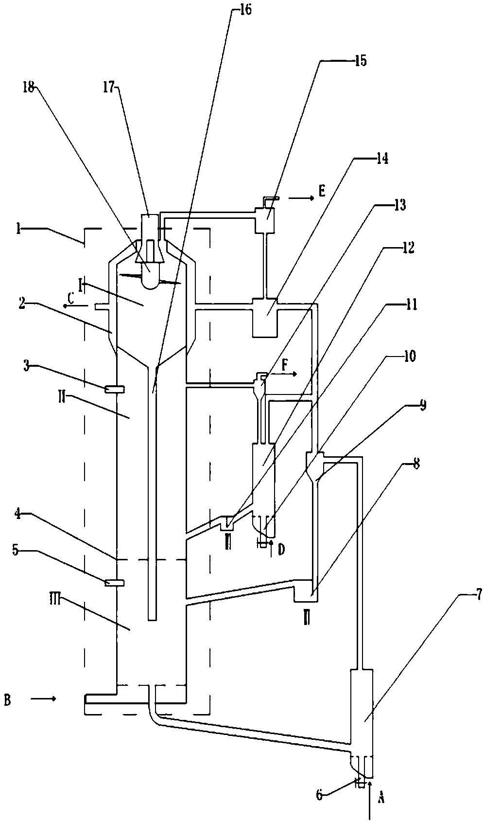 Chemical-looping-based carbon-based fuel graded combustion and dry distillation device and method