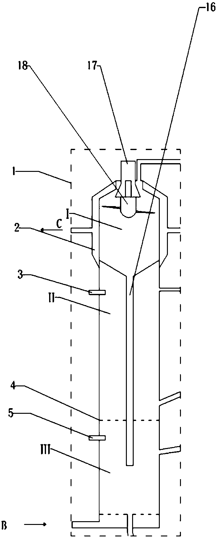 Chemical-looping-based carbon-based fuel graded combustion and dry distillation device and method