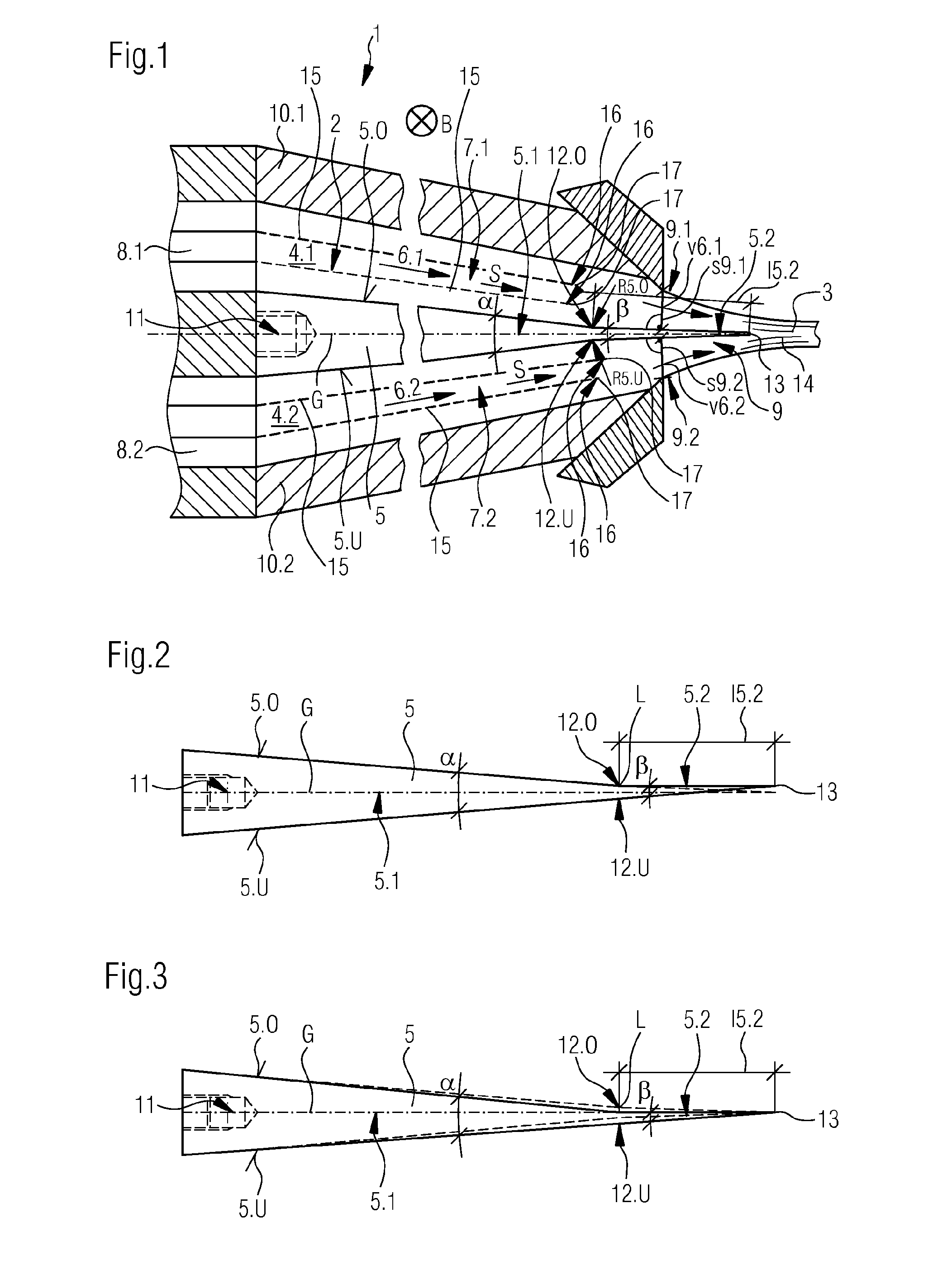 Double-layer headbox for a machine for producing a double-layer fibrous web
