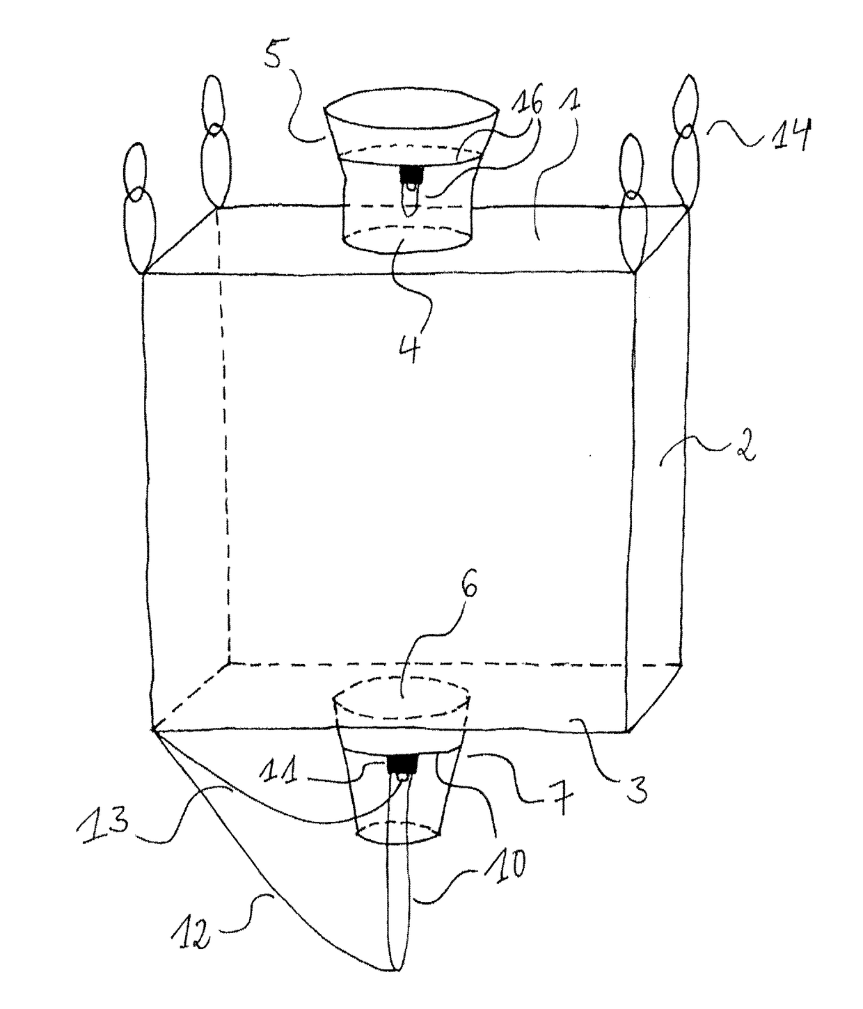 Bag for Powdery Bulk Materials