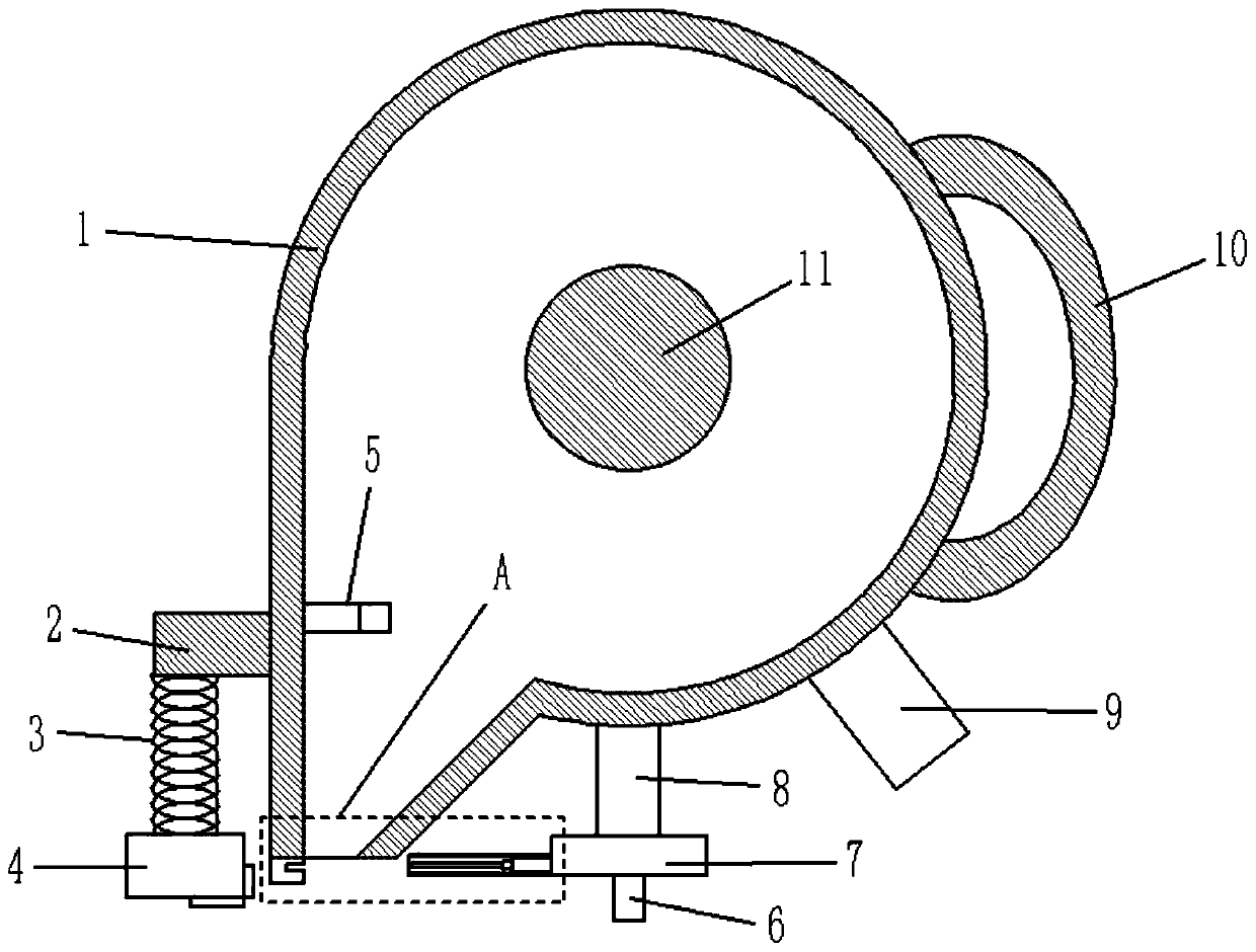 Box sealing pretreatment device for international trade