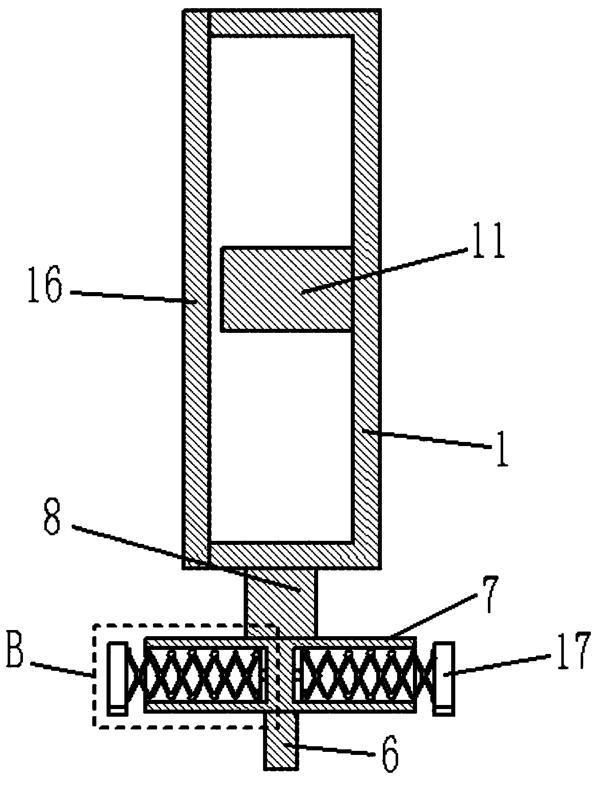 Box sealing pretreatment device for international trade