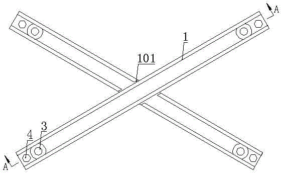 Warning sign mounting bracket for power transmission line