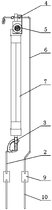 Support structure of compact high pressure sodium lamp