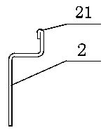 Support structure of compact high pressure sodium lamp