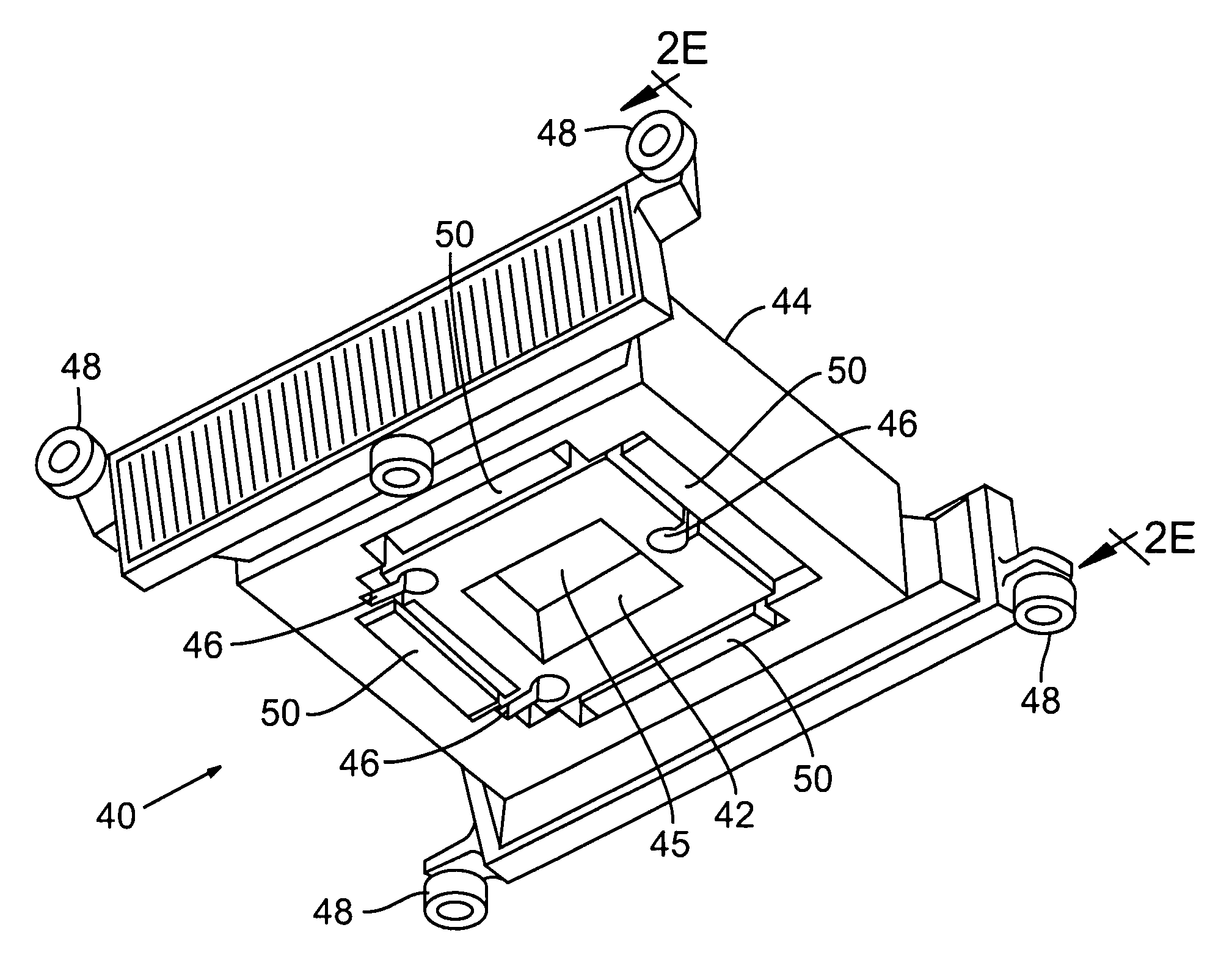 Low mass six degree of freedom stage for lithography tools