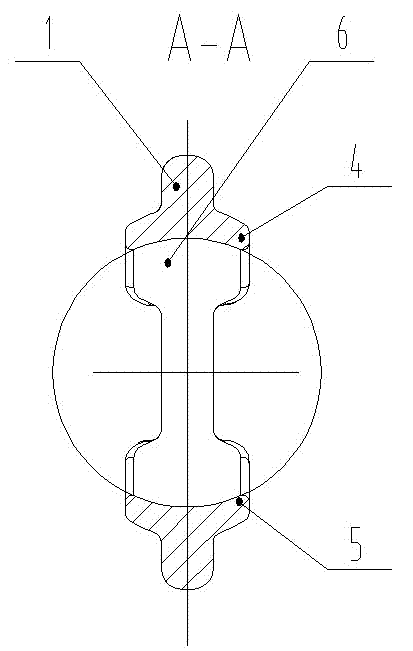 Slewing bearing ball belt-type locating retainer