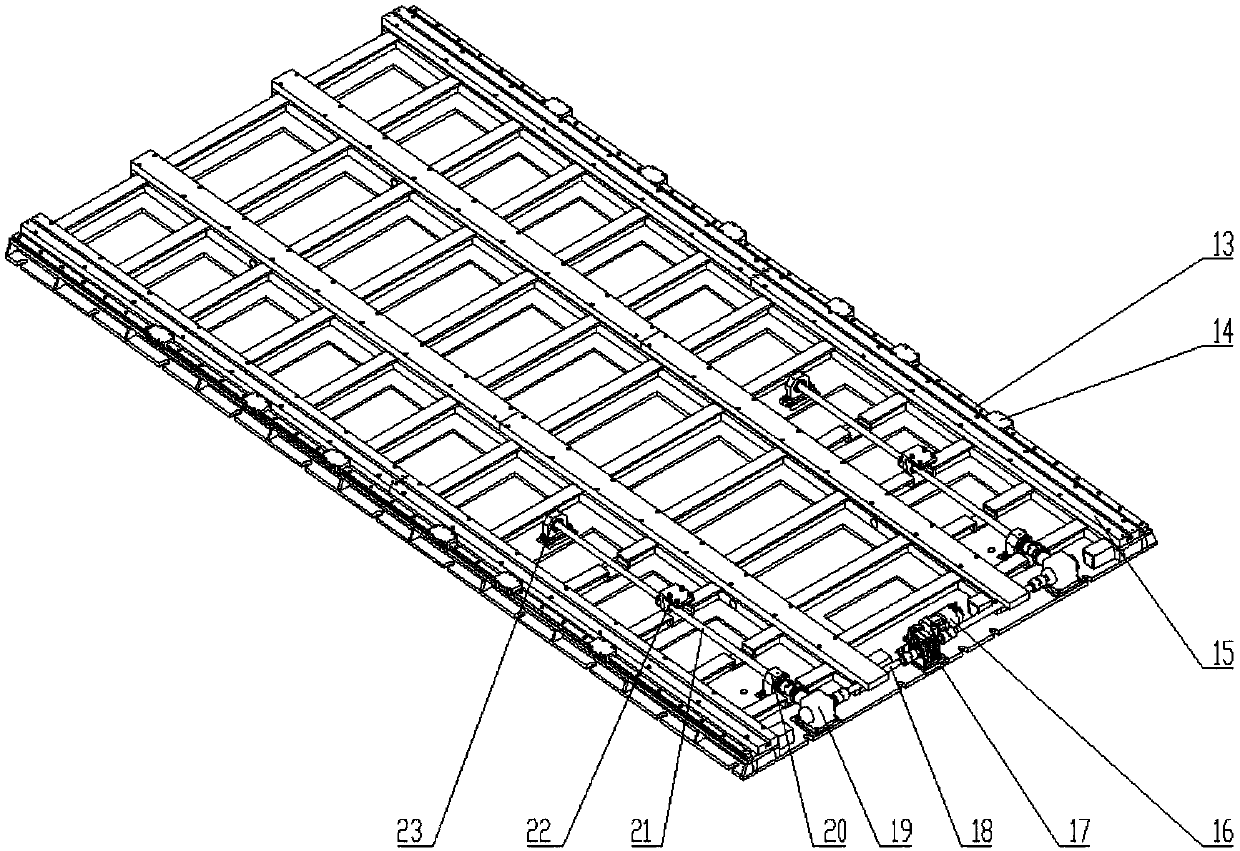 Rigid reinforced multi-degree-of-freedom platform based on mechanic-electronic-hydraulic integration