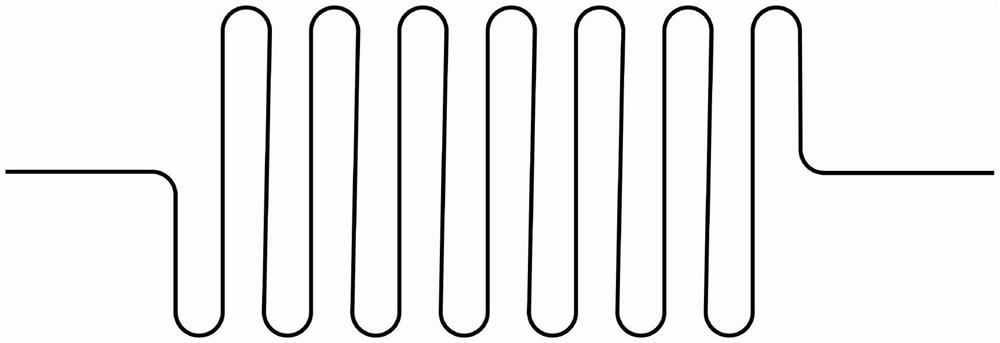 Reusable straw combination device based on temperature sensing allochroic silica gel temperature measurement