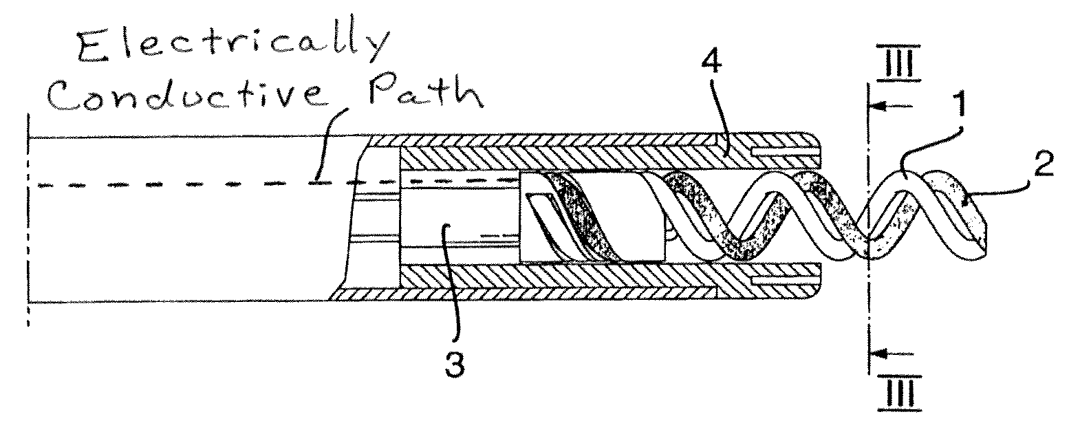 Medical implantable lead and a method for attaching the same