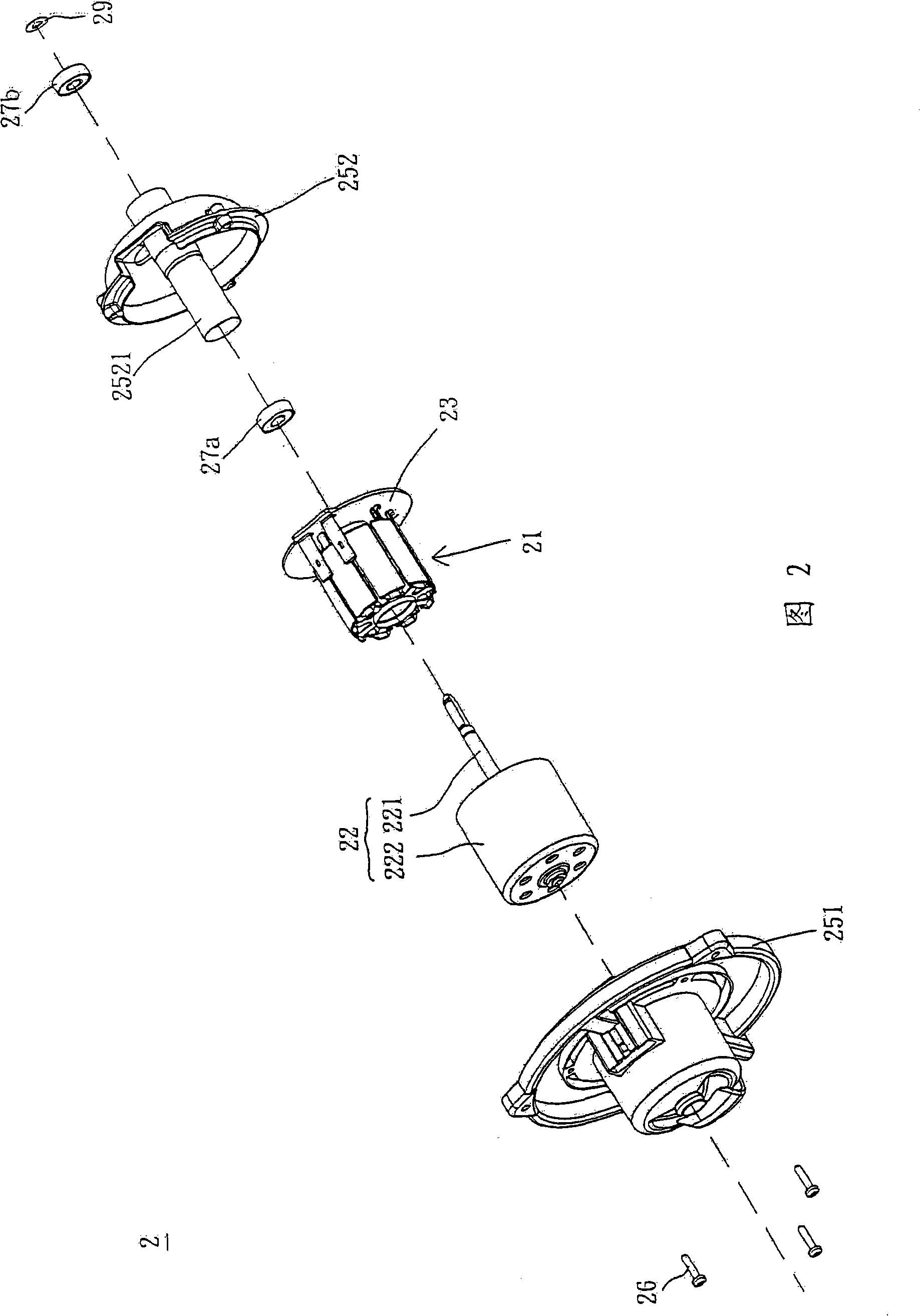 Motor and fan having dustproof and dissipating heat function