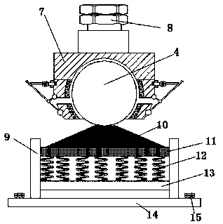 A lightweight automobile seat adjusting device