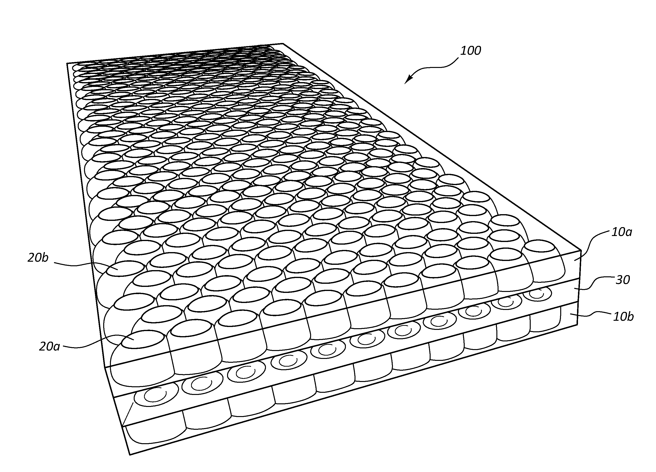 Multilayered Phantom Tissue Test Structure and Fabrication Process