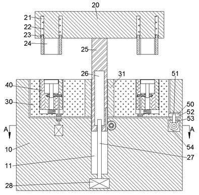 Rotary punching machine