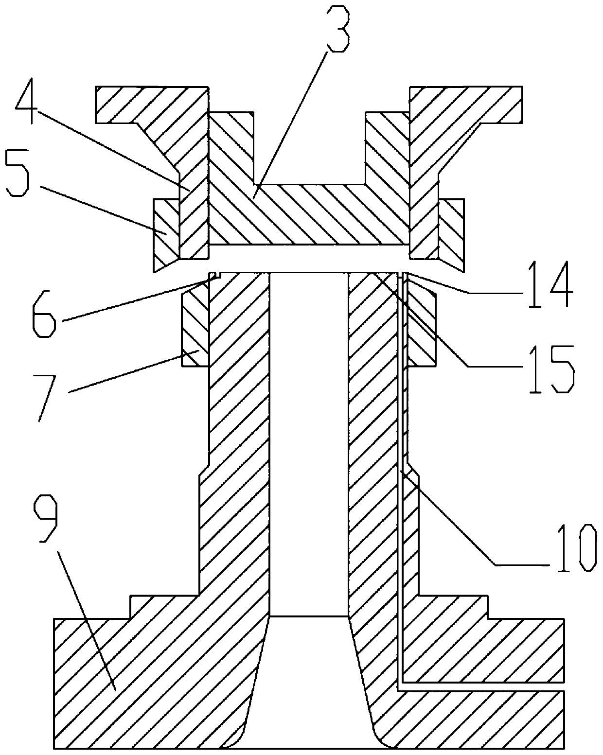 An online monitoring device for internal leakage of safety valve based on ultrasonic fixed frequency design