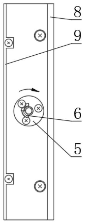 A reversible operating unit with angle limit and timely hovering functions