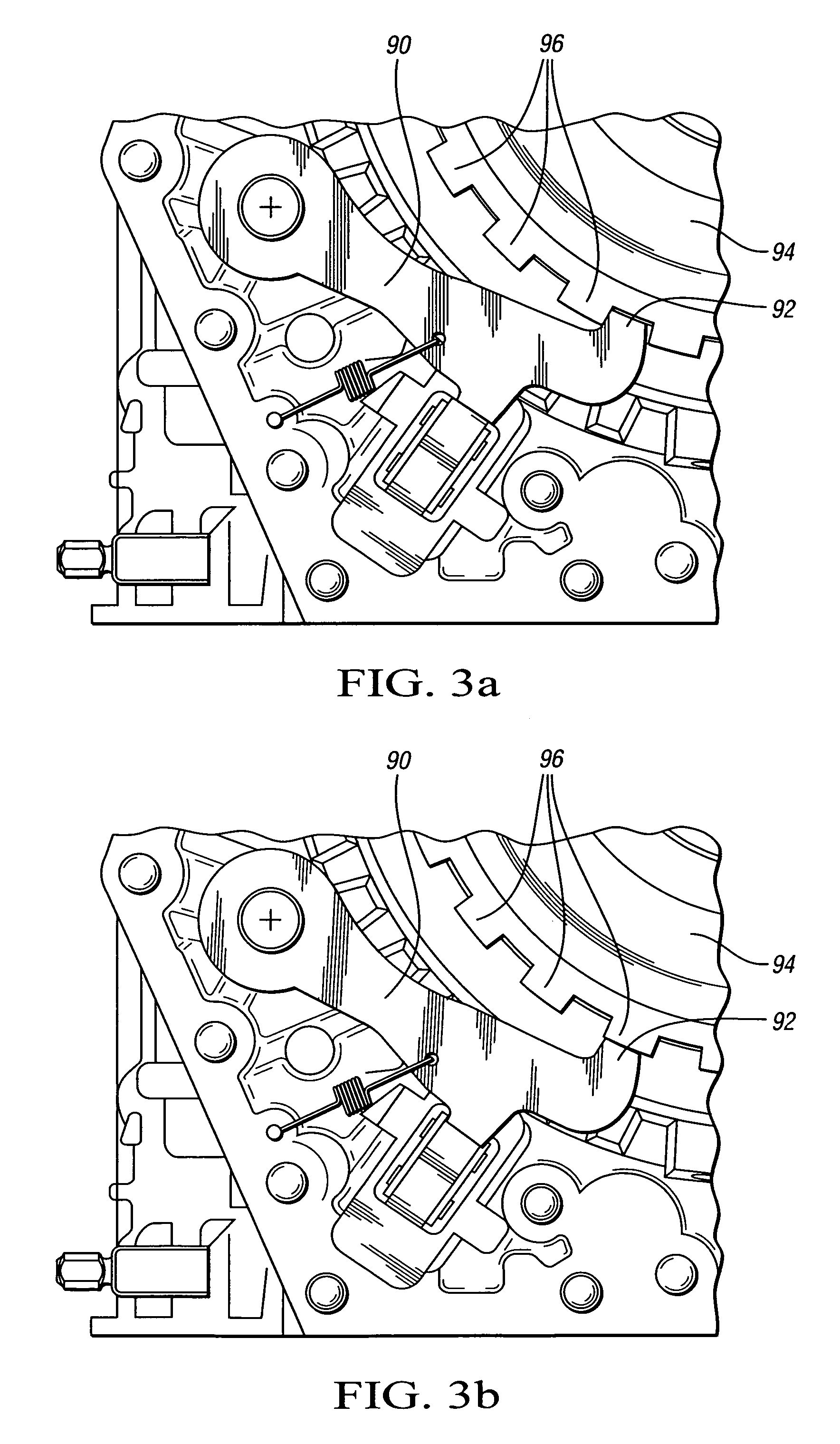 Method for improving a drive-to-park shift