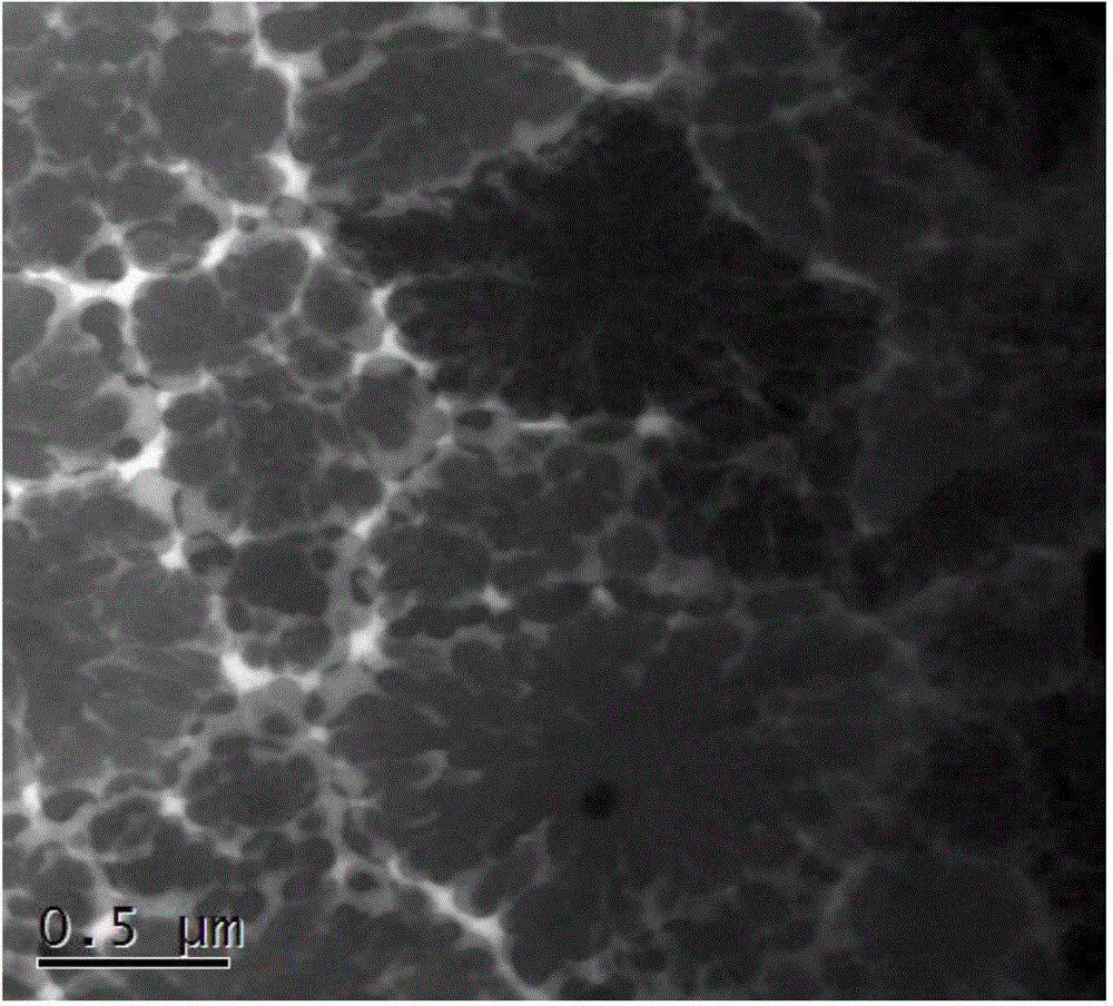 Large size ZrTi quasicrystal material and preparation method thereof