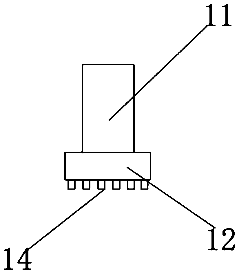 Pneumatic anti-freezing water gate based on geothermal waterless heating