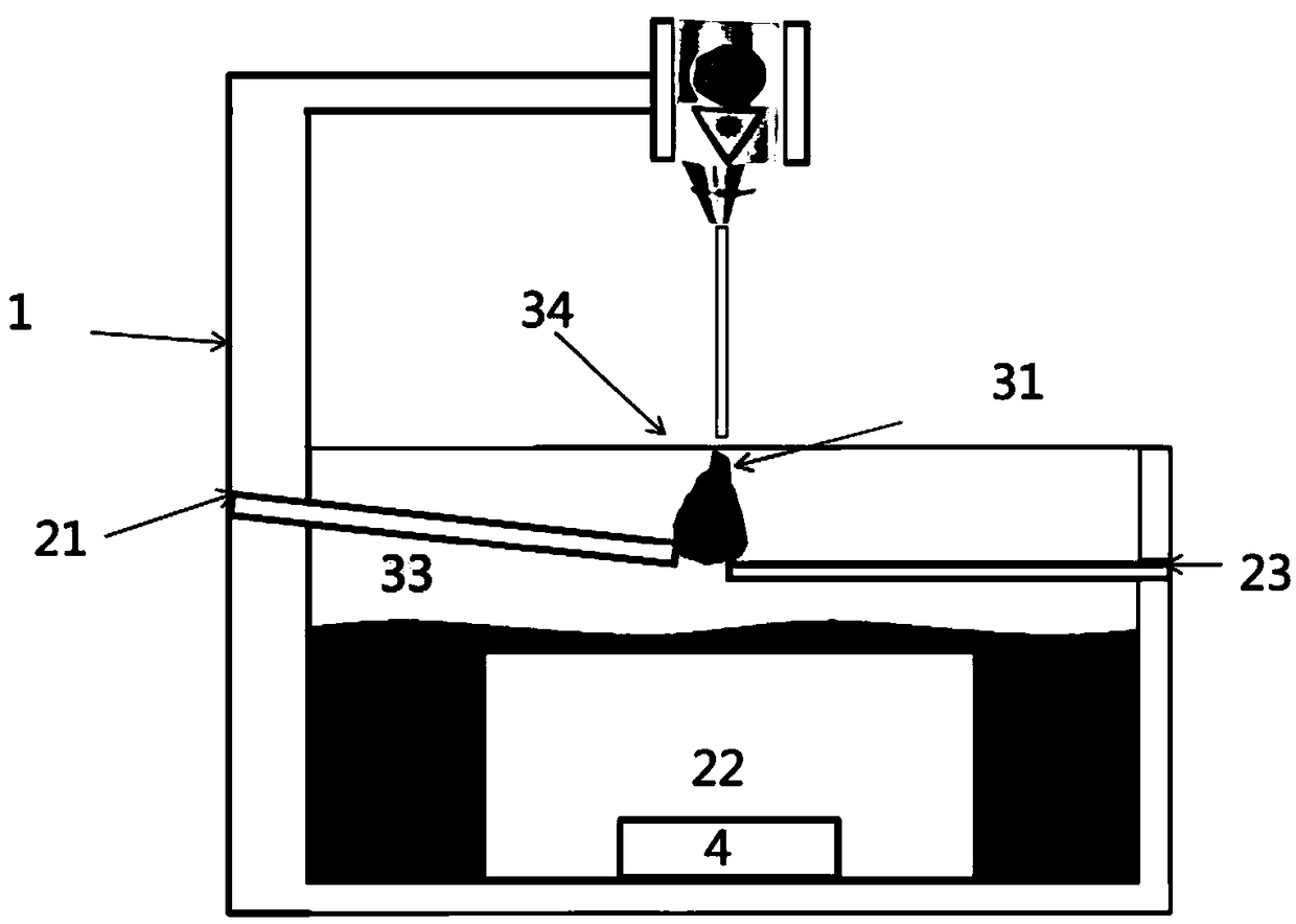 Optical simulation body for laser surgery simulation, mold structure thereof, and preparation method thereof