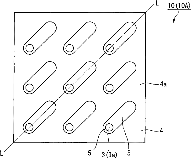 Electronic component mounting board, method for manufacturing the same and electronic circuit unit