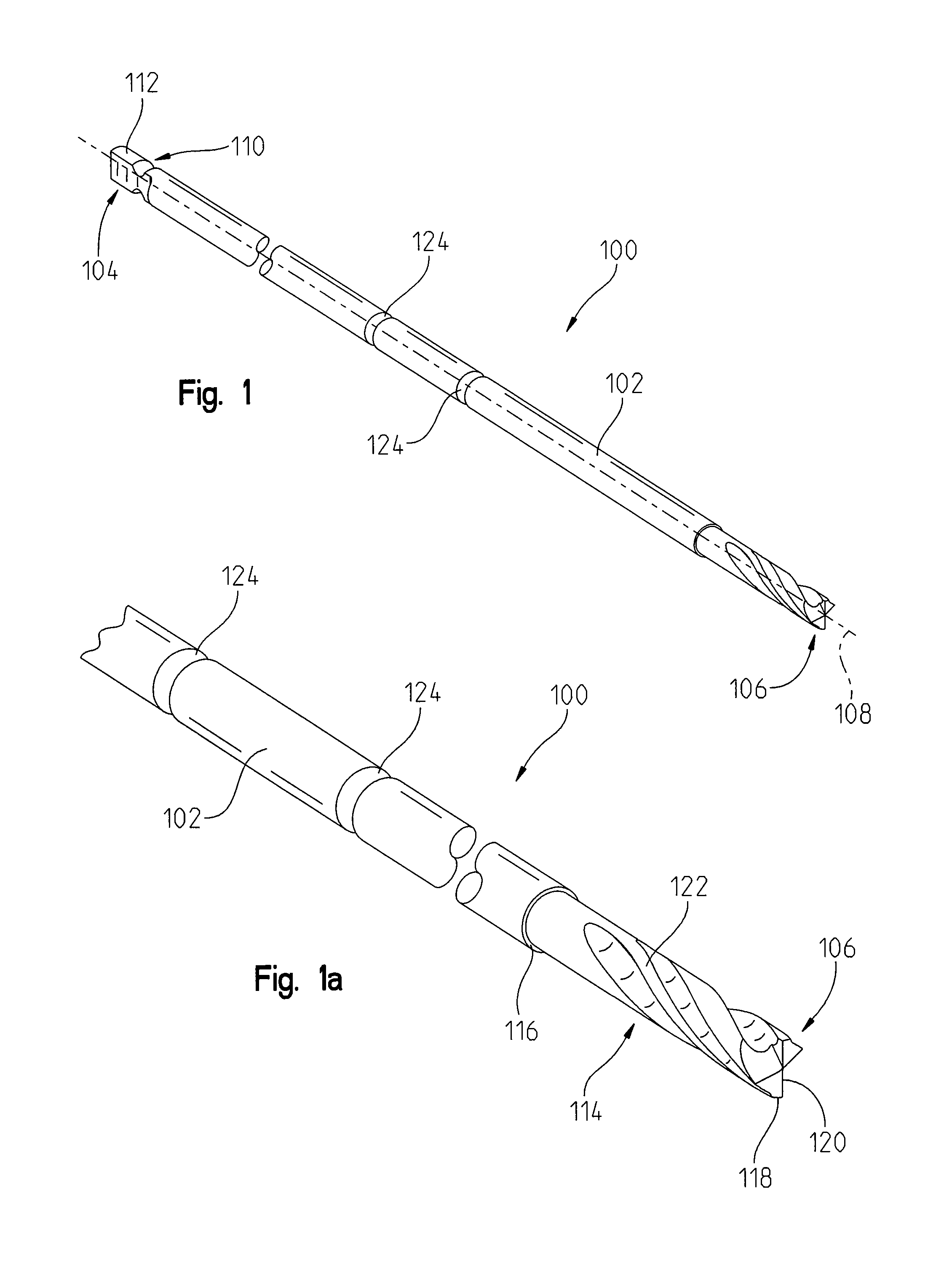 Acetabular drill pin