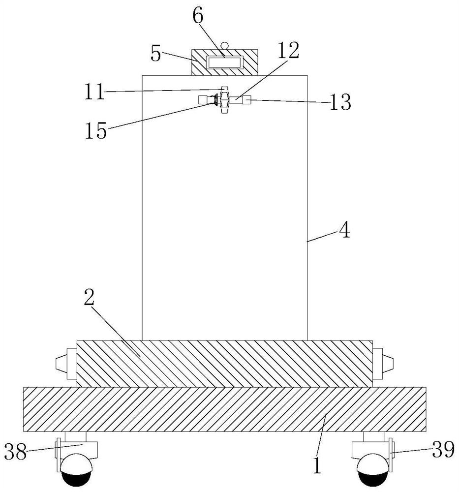 Dust removal spraying system for building safety engineering