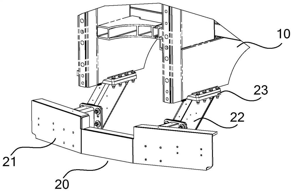 A kind of obstacle removal device and rail train