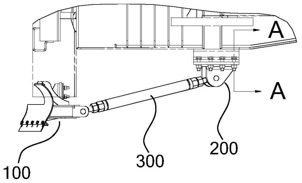 A kind of obstacle removal device and rail train