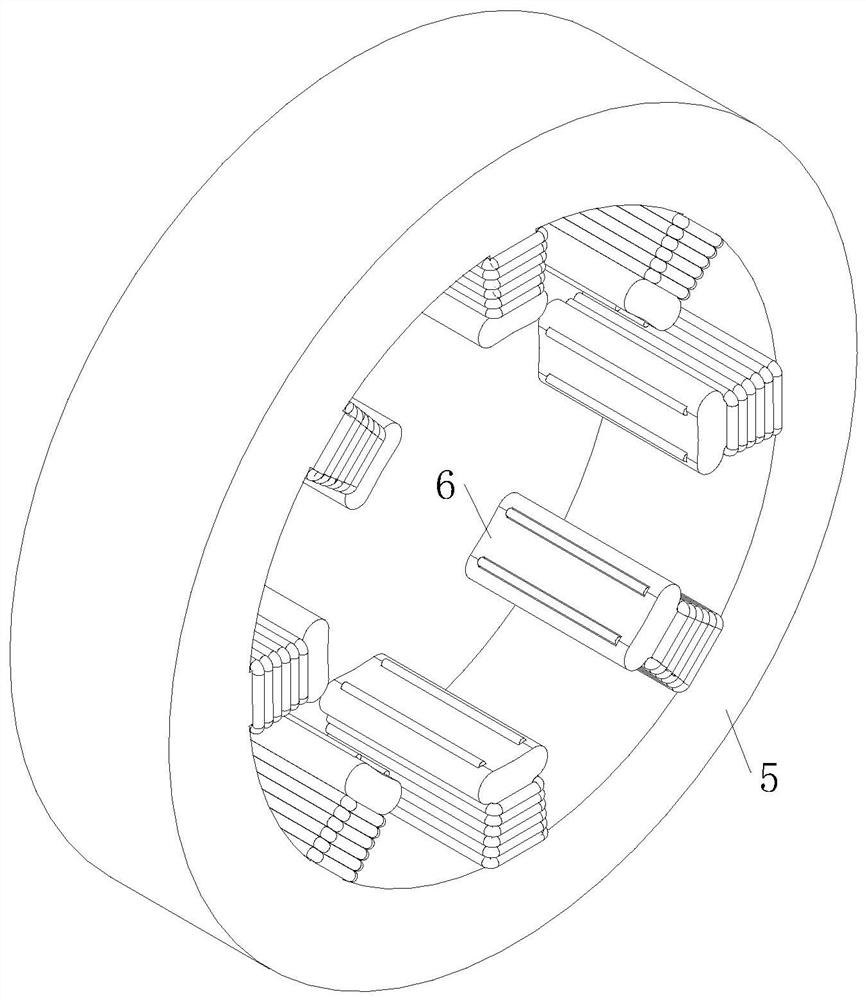 High-temperature superconducting hybrid magnetic levitation permanent magnet variable frequency motor